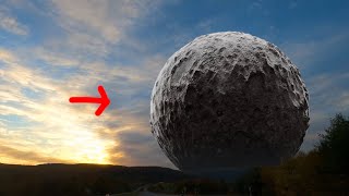 Mini Moon Falls from Sky CAUGHT ON CAMERA #VFX