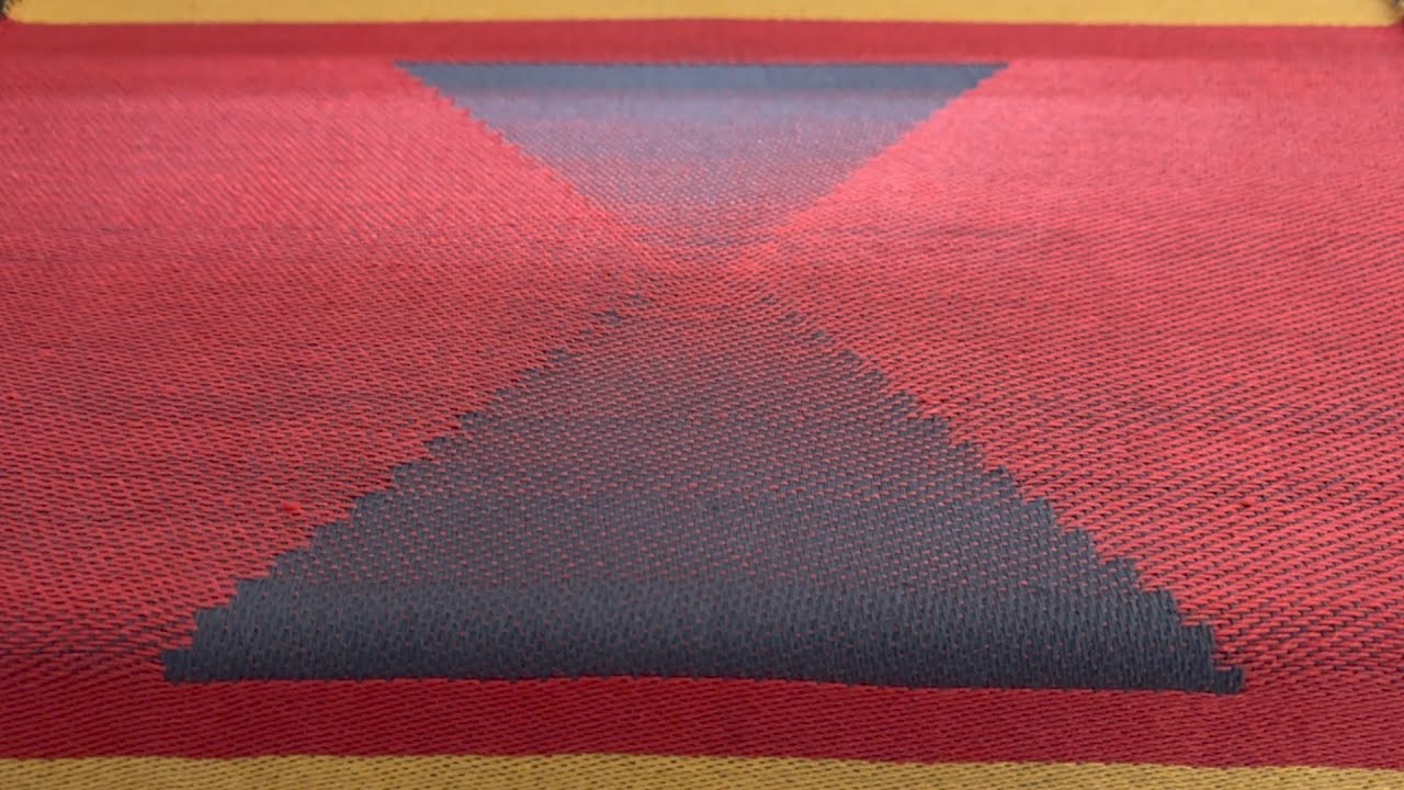 Shaded Satins on the Drawloom