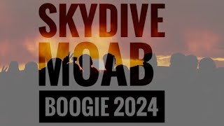 SKYDIVE MOAB BOOGIE 2024 4k