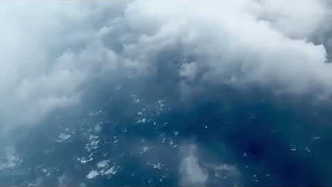 Storm hunters capture footage from inside the eye of Hurricane Melissa 