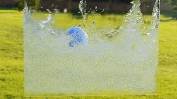 Turbulent flow - Blender simulation