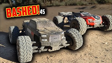 INSANE! Hobbywing 4s Arrma BIG ROCK V3 4S BASH!!
