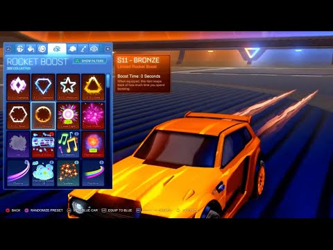 OBTAINING My Rocket League SEASON 11 REWARDS!! (Bronze To Champ LIMITED ...