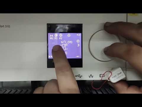 настройка ECL 310 в режиме работы по времени