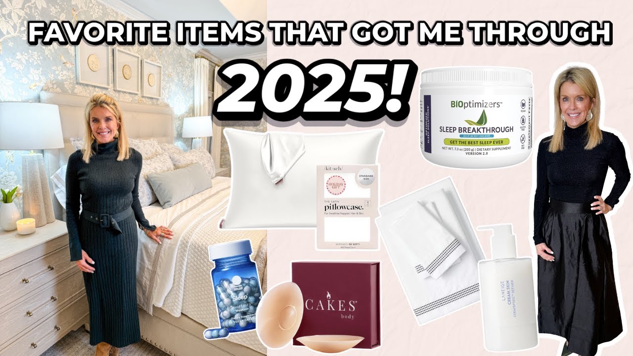 The Items That Got Me Through 2025 | My Real Favorites - YouTube