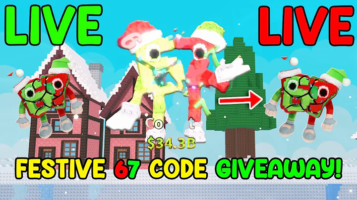 *NEW* Steal a Brainrot Roblox ALL 67 FESTIVE CODES!