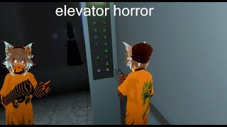 we played the elevator game in vr chat