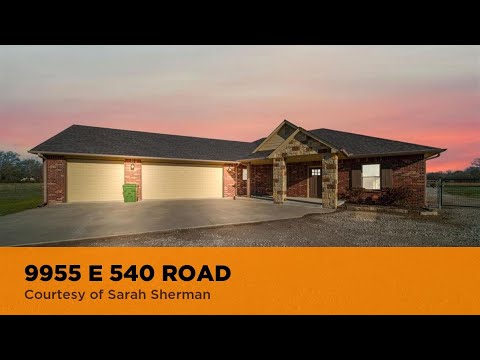 9955 E 540 ROAD, Claremore, OK home video tour