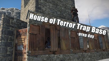 House of Terror Trap Base - Rust Solo Vanilla