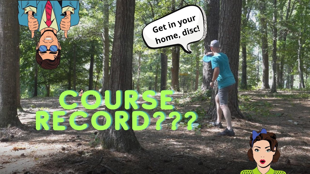 Playing a full round at Matthews Park in Monroe, GA. Definitely went Beast On The Keystone!