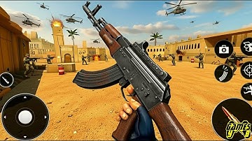 Counter Terrorist Missions Campaign Sin City Gun Shooting Games #8 - Android Gameplay