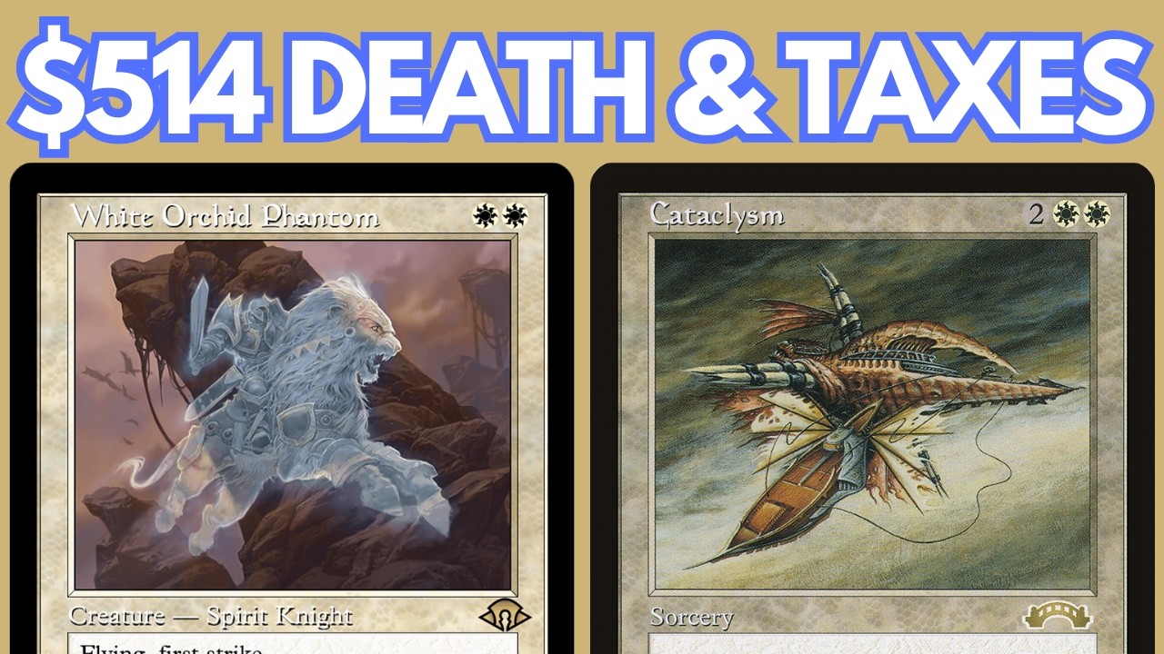 CATACLYSM! Legacy Mono White Death and Taxes with NO RESERVE LIST