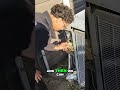 AC Repair Secrets: Wiring &amp; Debris Cleanup Revealed! #shorts