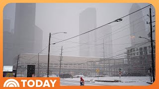 Historic winter storm hits South, bringing snow and frigid temps