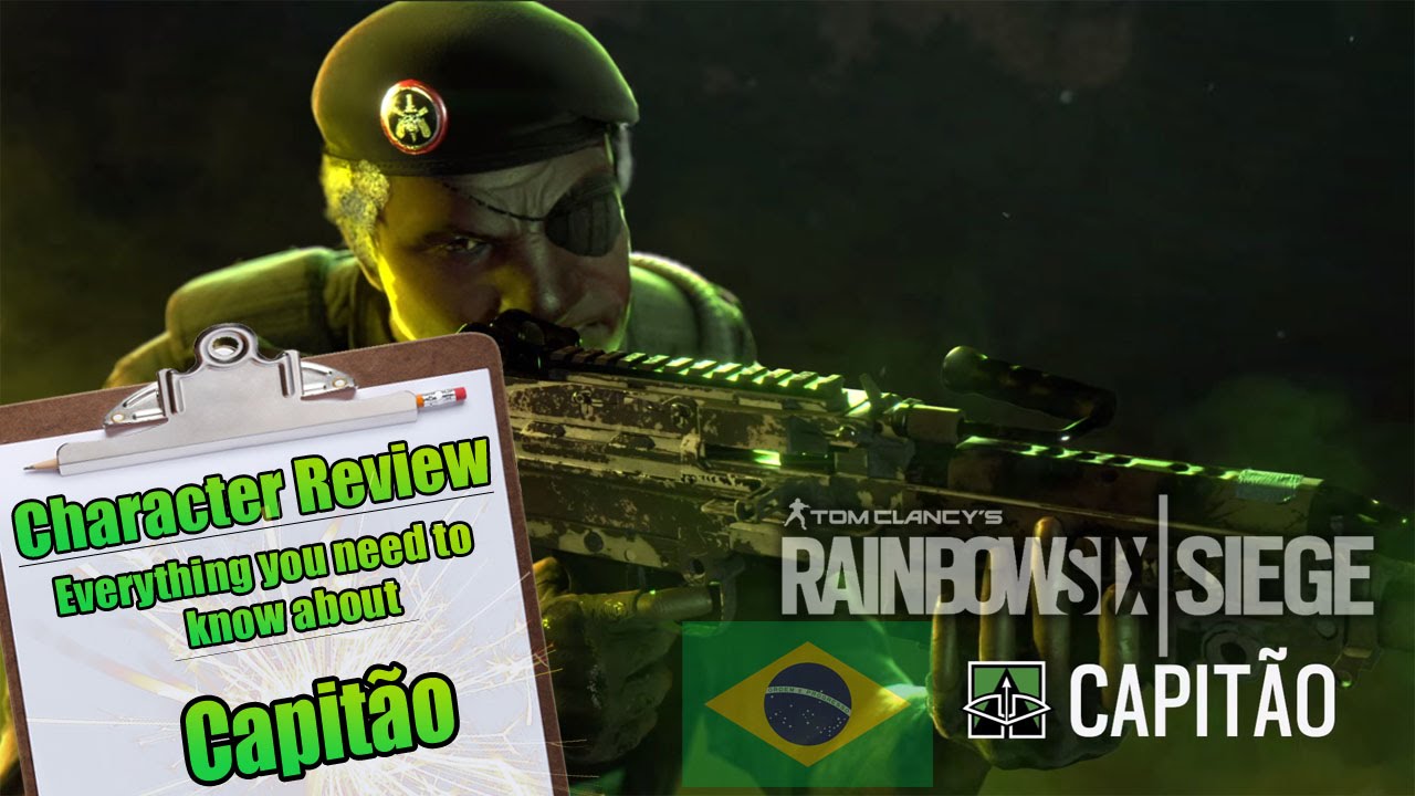 Capitão Operator Profile & Operator Guide - Rainbow Six Siege - YouTube