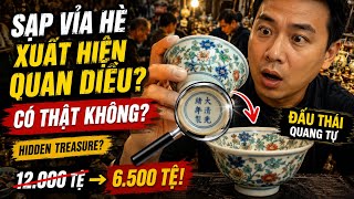 Đồ Quan Diêu Quang Tự Trên Sạp Vỉa Hè? Guangxu Imperial Porcelain Found At Flea Market?
