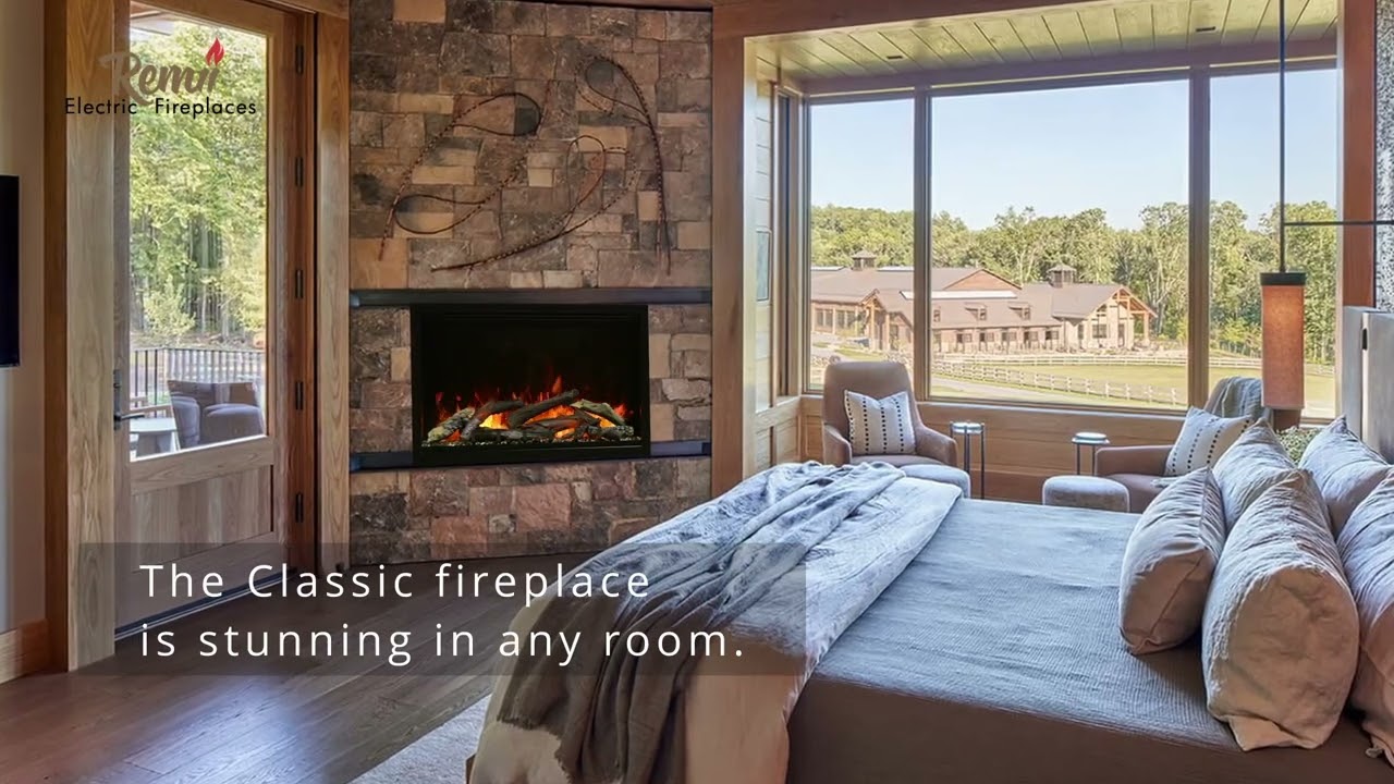 Remii Classic Lumina Electric Fireplace - Remii Electric Fireplaces