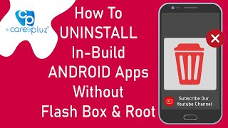 How To Uninstall In-Build ANDROID Apps Without Flash Box & Root screenshot 1
