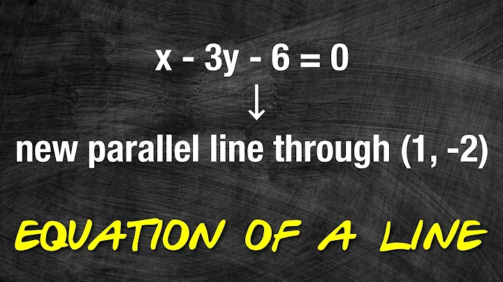 Equation of the Line - Co-ordinate Geometry [Junior Cycle Maths]