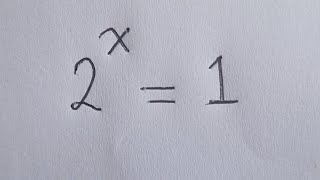 Try this Nice Exponential Equation | Exponential Problem