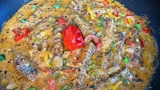 JAMAICAN TIN MACKEREL IN COCONUT MILK