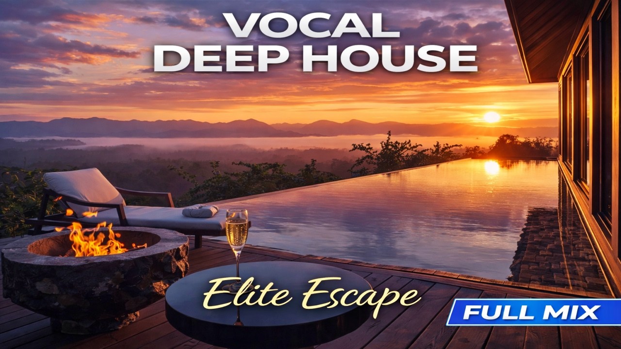 Vocal House Sunset: Elite Escape & Melodic Healing - Anytime Session | Organic Deep Mix