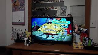 Openingmenu Walkthrough Of Spongebob Squarepants National Nonsense And Sponge Buddies Dvd From 2002