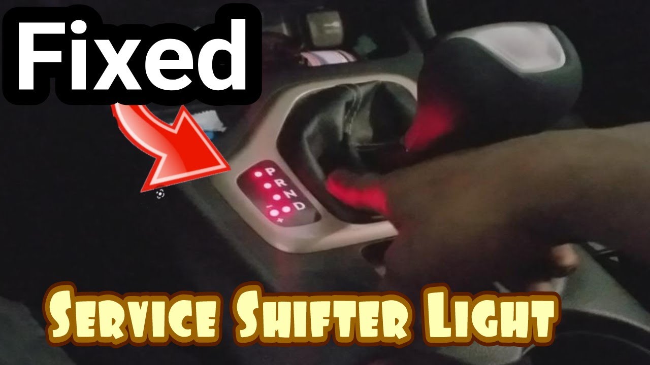 How to fix a transmission service shifter light on, how to fix all gear  shift lights on. P1C86 U1465 - YouTube