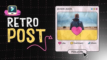 Animated Retro Paper Effect Post In Filmora