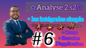 💥#6 Analyse2 Les intégrales simple 🔥🎉~exercice d