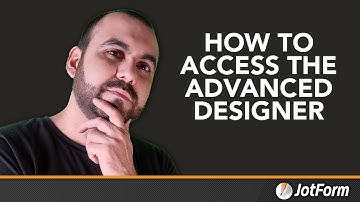 How to access the advanced designer