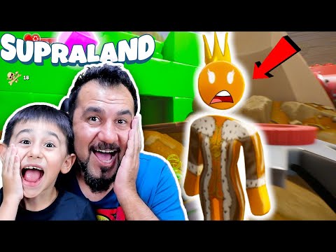 GİZEMLİ TURUNCU KÖYÜN KRALİÇESİ BİZİ YAKALADI!?| SUPRALAND CRASH TÜRKÇE #4