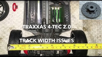 Traxxas 4-TEC 2.0 Track Width Issues - Netcruzer RC
