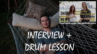 DRUM SHARE NEWS: An Interview + Drum Lesson Available