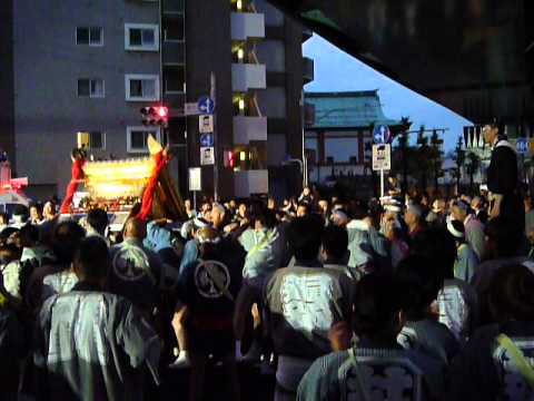 平成26年度　素盞雄神社天王祭　通新町睦　千住大橋ガード下②