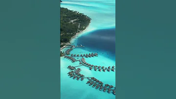 Bora Bora: A Hidden Tropical Paradise in French Polynesia - Travel #shorts