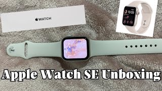 Apple Watch SE Starlight Unboxing - 40mm