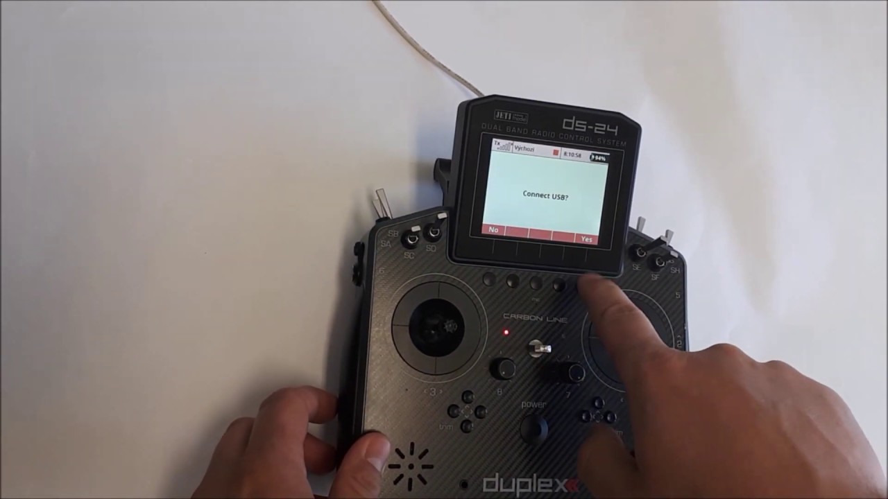 Transmitter update by JETI Studio YouTube