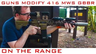 Guns Modify 416 MWS GBBR - On The Range