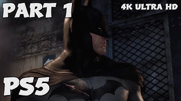BATMAN Return to Arkham Asylum PS5 4K Walkthrough Gameplay PART 1 No Commentary