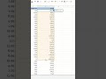 Excel 101: Sum Function #shorts