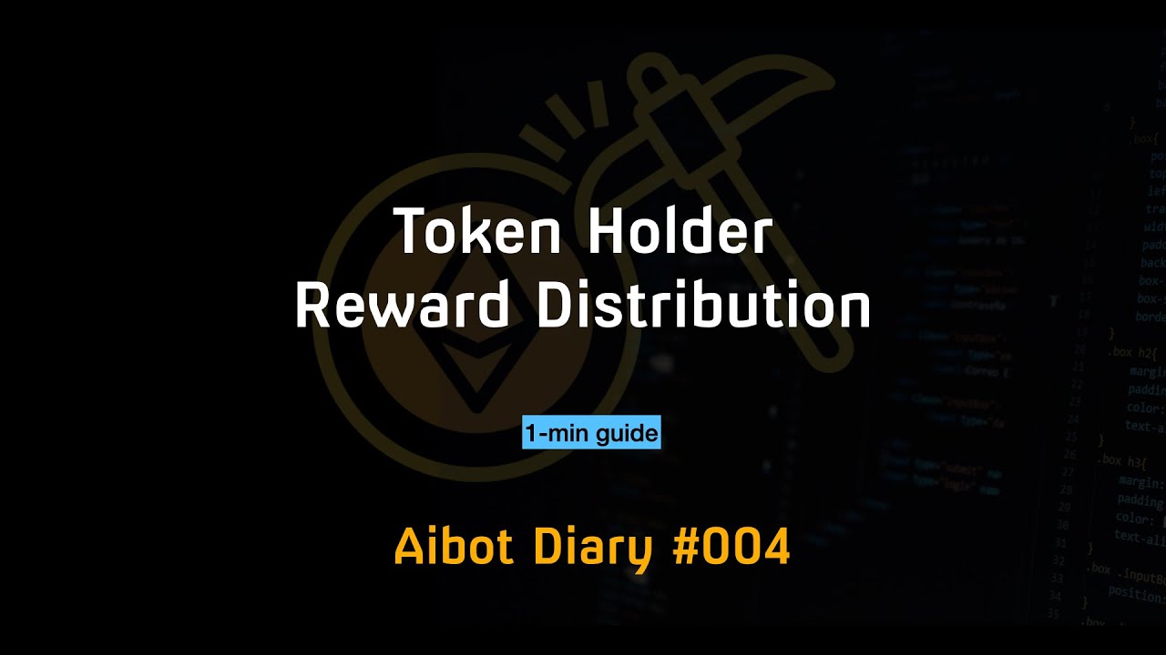 Explain the token holder reward distribution cycle and method in 1 minute