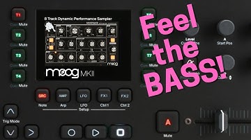 Moog Minitaur Meets Octatrack - Bass BEAST!