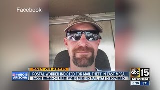 Postal worker indicted for mail theft in east Mesa