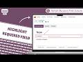 How to Show Required Fields in Odoo Form Views (Red Asterisk Highlight) | Free App | Odoo Hub