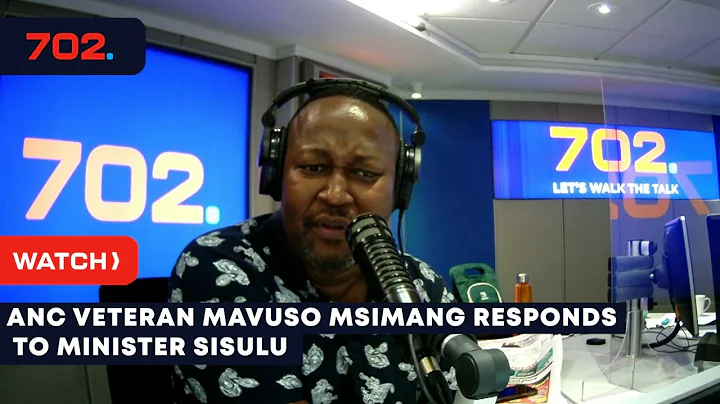 ANC Veteran Mavuso Msimang responds to Minister Si...