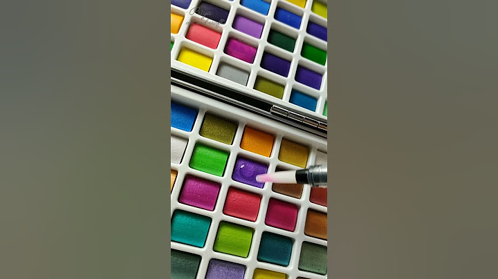 Watercolor unboxing 😍#shorts#painting#art#unboxing
