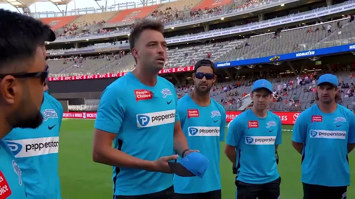 Ben Manenti - BBL debut for Adelaide Strikers in B...