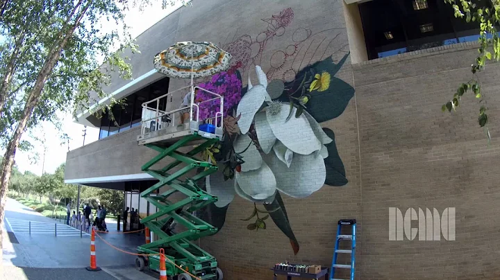 Timelapse: Louise Jones Mural at the NCMA