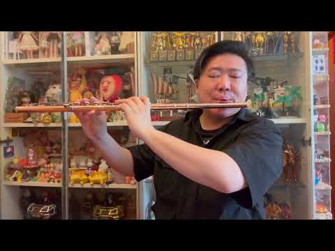 Flute Duo, Edelweiss Flute 2, Flute Coverフルート長笛版 by So Ka Hing Mario 蘇家慶